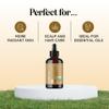 Organic Jojoba Oil Cold Pressed Unrefined - 100% Pure Organic Certified Oil for Skin Hair & Nails - Organic Skin Care & Natural Beauty DIY Carrier Oil - Dermatologist Tested & Non GMO (4 Fl Oz) view 3