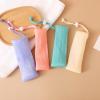 LJJCSFF 4PCS Exfoliating Soap Bags Face Washing Net Soap Bubble Pouch Cleaning Mesh Drawstring Foaming Net Soap Sack for Body Facial Shower view 4