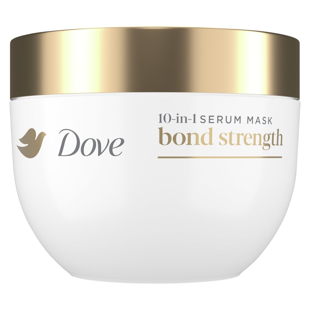 Dove Hair Bond Strength 10in1 Serum Mask for Chemically Damaged Hair with Bio-Protein Care Technology plus Peptide Complex 9.2 fl oz.