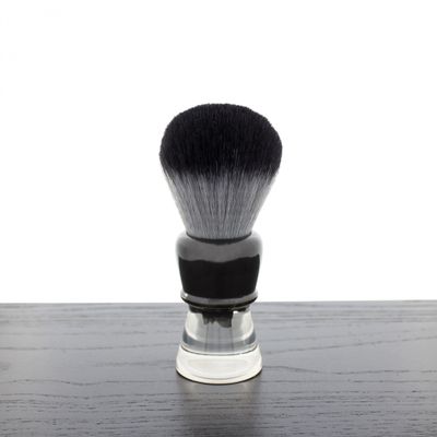 West Coast Shaving Clear Smoke Shaving Brush, Burlwood
