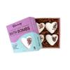 Lovability Heart-Shaped Bath Bombs (4 Count) | Natural, Moisturizing Ingredients with Organic Lavender Buds | Gynecologist-Approved, pH Balancing, Vegan, Plastic-Free view 1