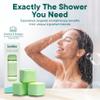Latika Breathe & Release Aromatherapy Shower Steamer - Eucalyptus and Peppermint Essential Oils for Stress Relief, Relaxation and Anxiety Support Long-Lasting, Natural, Vegan Shower Must-Haves view 3