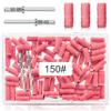 150 Grit Mini Sanding Bands for Nail Drill Bit - 100 Pcs, 3.1 MM Small Sanding Bands for Manicures and Pedicure view 1