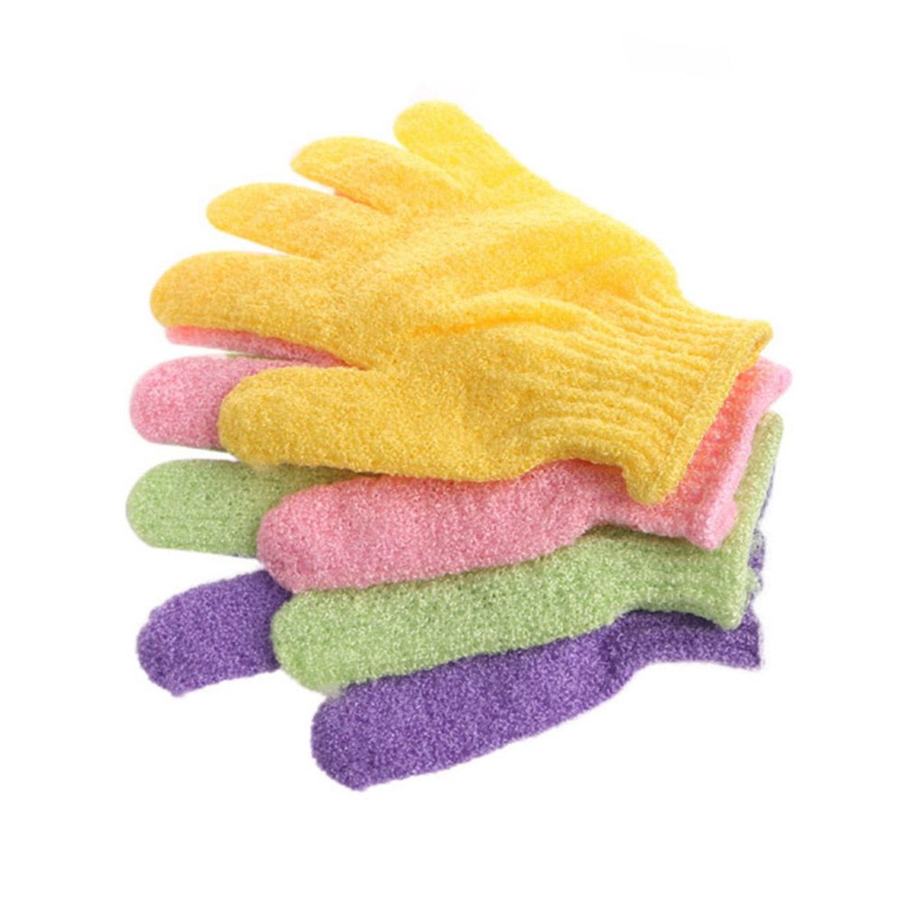 4pcs Bathing Gloves Wash Scrubbing Rub Multipurpose Accessory For Indoor Outdoor Traveling Camping Portable Baby Gloves
