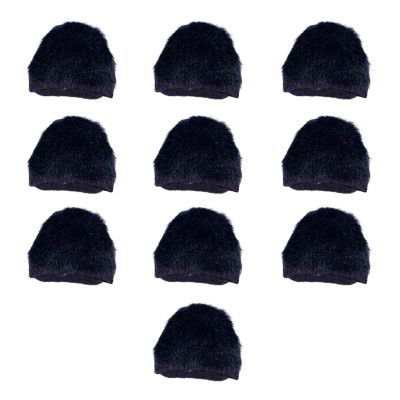 10 Pcs Handmade Hair Clips Cat Ears Lovely Furry Hair Barrettes Hairpin For Creative Hair Accessories