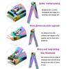 18 Manicure Kit Pedicure Grooming Care Tools Nail File Nail Clippers with Leather Manicure Set view 3