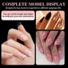 Layhou 600pcs/ Box of Nail Chips Ultra Short No Scratch Frosted False Nail Chips view 2