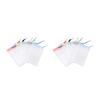2 Pcs/Set Portable Hangable Travel Foaming Net Cleansing Foam Face Cleansing Foaming Net 2pcs Foaming Net Face Washing Shampoo view 1