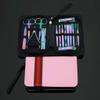 16 in 1 Stainless Steel Pedicure Kit Nail Clipper Set Nail Scissors Beauty Nail Tool Manicure Sickle Pusher Nail Care with Case view 1