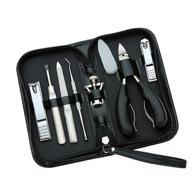 Manicure Set Pedicure Sets Nail Clippers Tools Stainless Steel Professional Scissors Cutter Kit (Color : As Shown, Size : One Size) (As Shown One Size)