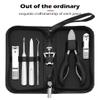 Manicure Set Pedicure Sets Nail Clippers Tools Stainless Steel Professional Scissors Cutter Kit (Color : As Shown, Size : One Size) (As Shown One Size) view 2