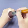 ACOSBRUOP Double Ended Concealer and Foundation Brush, Makeup Brush for Liquid, Cream, Concealer Brush Under Eye view 4