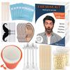 Ear Wax Hair Removal Kit 100g Ear & Nose Hair Wax Kit with 30 Pcs Nose Waxing Sticks for Men and Women at Home Earplugs Hair Removal Lasting Kit Safe Easy Quick & Painless view 1