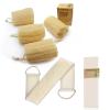 4Pack 4.7'' Natural Loofah with 1 Pack Back Scrubber for Shower view 1