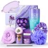 Birthday Gifts for Women,Unique Relaxing Spa Gift Baskets for Women,Self Care Get Well Care Package,Mothers Day,Wife Bday Gift Ideas for Her Best Friend,Coworker,Sister,Teacher view 1