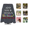 Custom Barber Cape Design Your Own Photo Text Hairdresser Capes for Adults, Personalized Barber Apron with Adjustable Neckline, for Hair Styling Barbershop55 x 66 In view 1