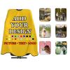 Custom Barber Cape Design Your Own Photo Text Hairdresser Capes for Adults, Personalized Barber Apron with Adjustable Neckline, for Hair Styling Barbershop55 x 66 In view 1
