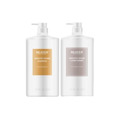 3L Professional Smoothing, Nourishing & Moisturizing Shampoo & Conditioner Formula for Damaged and Dry Hair, Extra Strength Hydrate & Repair for Color Treated Hair