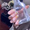 ZIIVIEVS Wearing nail by hand corgi nail care cartoon cute wearing nail care patch short false nail(S) view 4