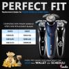 6-Pack Compatible with SH60 Norelco Replacement Heads 6000 Series S6810 S6820 S6850 S6880/81, Upgraded Blades for Philips Norelco 6000 Replacement Heads, Fit for Shaver Series 6000 S6810/82 S6850/85 view 3
