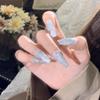 Handmade nail snake long nail stickers with hand drawn Chinese style nail stickers, detachable nail patches(S) view 3