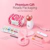 Colorfarm Facial Steamer Nano Ionic: Large 3-in-1 Face Steamer Home Spa Kit Deep Cleaning Unclogs Pores Sinuses Inhaler with 8 Skin Care Tools - Self Care Gifts for Women (Deep Cleansing Facial Kit) view 2
