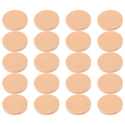 20 Pcs Makeup Sponge Facial Powder Puff Liquid Foundation Applicators Round Face Sponges Facial Puff Use For Dry And Wet
