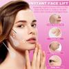 160pcs Face Lift Tape Face Tape Lifting Invisible with 3 Pieces Elastic Lifting Ropes Face Tape Instantly Lifts High Elasticity Instant Face Lift Tape V-Shaped(COLOR:white) view 4