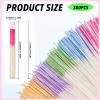 opasyo Ear Hole Cleaner 300PCS Ear Piercing Cleaner Floss,5 Colors Earring Hole Cleaner for Girls Women Men,Disposable Piercing Cleaner Floss Ear Piercing Care Cleaning Tool (A-5colors) view 2