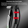 Multi Fuctional Chest Back Shavers for Men, Wet Dry Use Back Extreme Reach Removable Handle Shavers view 4