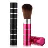 2 Pcs Retractable Makeup Brush, Travel Blush Brush, Kabuki Foundation Brush Portable Loose Powder Brush with Cover Extensible Contour Brush for Makeup, Liquid Makeup Bronzer Cream Powder view 1