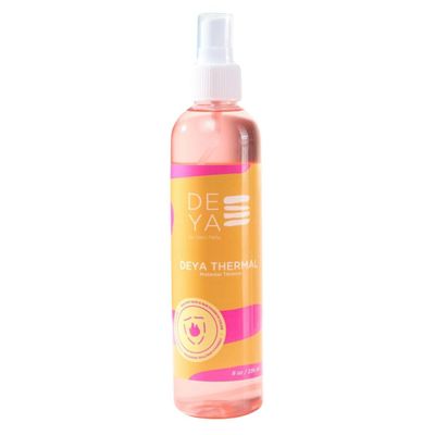 DEYA Thermal Heat Protection Spray with Argan and Jojoba Oils, Panthenol, up to 428F/220C (8 0z)