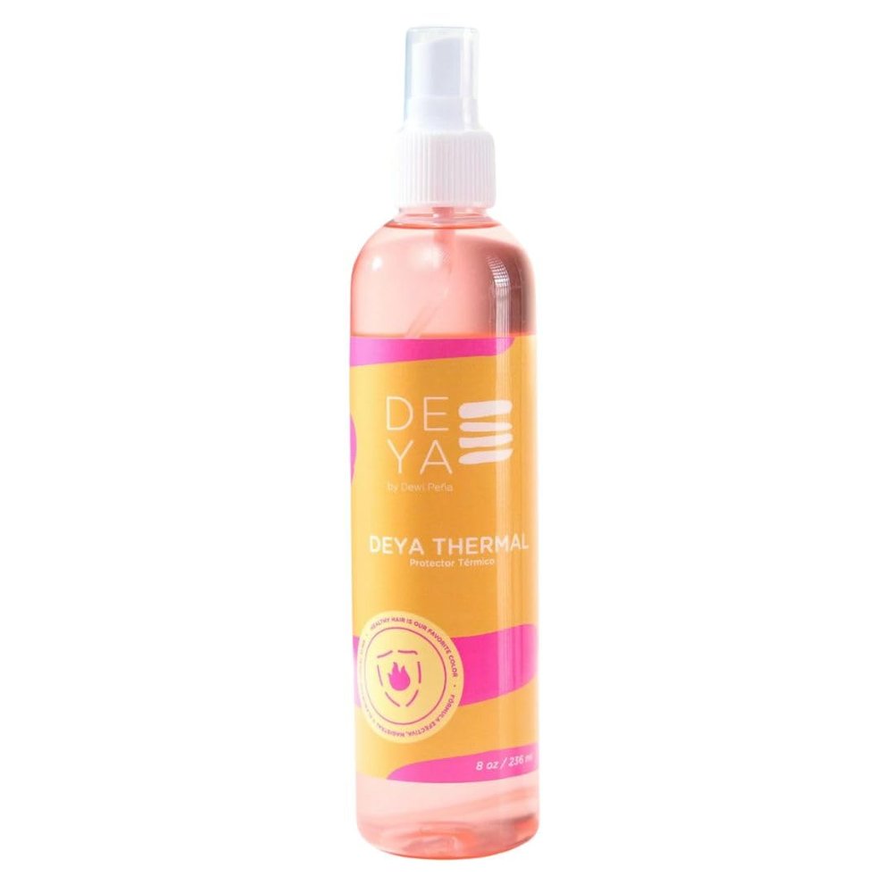 DEYA Thermal Heat Protection Spray with Argan and Jojoba Oils, Panthenol, up to 428F/220C (8 0z)