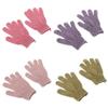 2Pcs Shower Bath Gloves Loofah Body Scrubber Wash Massage view 3