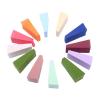 50PCS Mini Applicator Wedges Makeup Foam Triangle Cosmetic Sponges Makeup Cushion Pads Powder Puff Sponge Applicators view 1