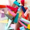 50PCS Mini Applicator Wedges Makeup Foam Triangle Cosmetic Sponges Makeup Cushion Pads Powder Puff Sponge Applicators view 3