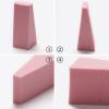 10PCS Makeup Foam Wedges Mini Applicator Triangle Makeup Sponges Makeup Cushion Pads Cosmetic Sponge Applicators Pink view 4