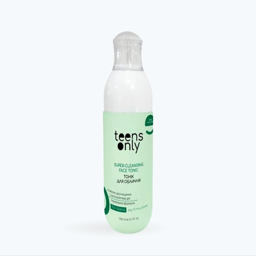 Teensonly Facial Foam, Serum and Tonic designed for daily thorough cleansing and moisturizing of pre-teens skin. 13+years