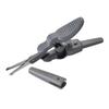 Beatifufu Ergonomic Eyebrow Trimming Scissors for Women Hair Styling Tools Facial Hair Removal Scissors for Men view 1