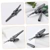 Beatifufu Ergonomic Eyebrow Trimming Scissors for Women Hair Styling Tools Facial Hair Removal Scissors for Men view 3