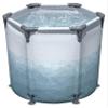 Bestway SaluSpa Glacial Dip Cold Plunge Recovery Ice Bath Pod 1-Person (35.5" x 31.5") | Round Cold Plunge Tub view 1