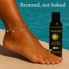 Tan Physics Sunless Tanner 8oz with Anklet  Self Tanning Lotion  Instant Tanning Lotion for Face & Body  Natural Self Tanner for a Streak-Free, Long-Lasting Glow view 4