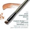 Rose and Ben Beauty C31 Spot Concealer Brush | Angled Design for Effortless Blending | High Coverage, Seamless Finish | Cruelty-Free Bristles view 2