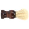 Denash Hand Crafted Shaving Brush, High Efficiency Beard Shave Brush Lightweight with Composite Wood Handle for Gifts for Hair Salon for Men view 2