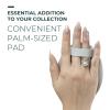 Cleansing Palm Pad | Ergonomic Handheld Brush Cleaner | Silicone Textured Scrub Pad for Deep Cleaning | Travel-Size, Beauty Tool view 4