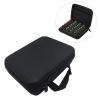63 Slots Essential Oil Storage Box with Divided Slots Design, Portable Aromatherapy Essential Oil Storage Bag EVA Material Essential Oil Storage Case (Black) view 4