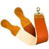 Shave Essentials Modern Razor Strop - Vegan Leather & Canvas, Ideal for Straight Razor Sharpening view 1