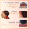 MISS FANCY Red Lace Front Wig for Black Women - 32 Inch Body Wave Glueless Wig with 13x6 Pre Plucked Hairline & Baby Hair, Heat Resistant Synthetic Fiber for Daily, Party & Cosplay view 4
