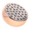 Beatifufu Portable Stainless Steel Foot File Exfoliating Callus Remover for Dry Cracked Heels Safe Pedicure Tool for Men Women Durable and Reusable Foot Care Device Rose Gold view 1