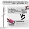 100pcs 240 Grit Small Sanding Bands for Nail Drill with 2pcs 3/32 Upgrade Mandrels Bits, Mini Sanding Bands for Nail Drill for Manicure Nail Salon and Nail Enthusiasts Use, White view 2